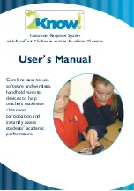 Preview for 1 page of Renaissance Learning 2Know User Manual