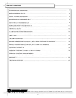 Preview for 2 page of Renaissance RB5C4848LR Operating Manual