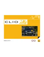 Preview for 1 page of Renault 2008 Clio Sport MAXI Evo 09 Manual