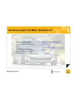 Preview for 2 page of Renault 2008 Clio Sport MAXI Evo 09 Manual