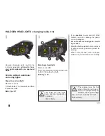 Предварительный просмотр 203 страницы Renault 2009 CLIO Handbook