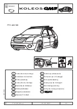 Предварительный просмотр 1 страницы Renault 77 11 423 180 Installation Instruction