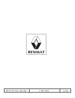 Предварительный просмотр 22 страницы Renault 77 11 423 536 Installation Instructions Manual