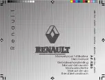 Preview for 1 page of Renault 8265 User Manual