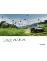 Renault ALASKAN 2017 Driver'S Handbook Manual preview