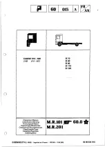 Preview for 3 page of Renault B 110 Service Manual