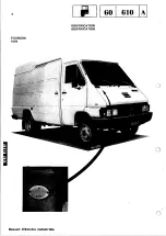 Preview for 11 page of Renault B 110 Service Manual