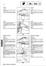 Preview for 41 page of Renault B 110 Service Manual