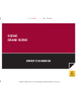 Renault GRAND SCENIC Driver'S Handbook Manual preview