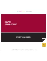 Preview for 1 page of Renault GRAND SCENIC Driver'S Handbook Manual