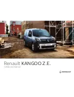 Renault KANGOO Z.E. User Manual preview