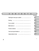 Предварительный просмотр 5 страницы Renault MEGANE Driver'S Handbook Manual