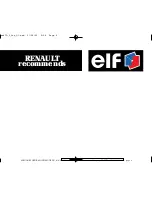 Предварительный просмотр 2 страницы Renault Scenic 2002 Owner'S Manual