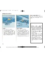 Предварительный просмотр 119 страницы Renault Scenic 2002 Owner'S Manual