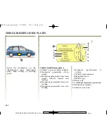 Предварительный просмотр 193 страницы Renault Scenic 2002 Owner'S Manual