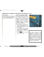 Предварительный просмотр 39 страницы Renault Vel Satis Driver'S Handbook Manual