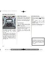 Предварительный просмотр 66 страницы Renault Vel Satis Driver'S Handbook Manual