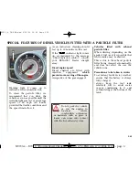 Предварительный просмотр 101 страницы Renault Vel Satis Driver'S Handbook Manual