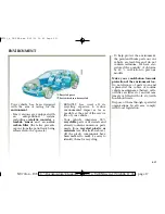 Предварительный просмотр 109 страницы Renault Vel Satis Driver'S Handbook Manual