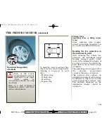 Предварительный просмотр 111 страницы Renault Vel Satis Driver'S Handbook Manual