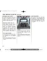 Предварительный просмотр 112 страницы Renault Vel Satis Driver'S Handbook Manual