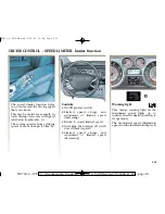 Предварительный просмотр 121 страницы Renault Vel Satis Driver'S Handbook Manual