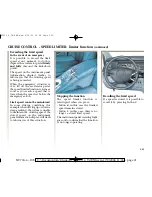 Предварительный просмотр 123 страницы Renault Vel Satis Driver'S Handbook Manual