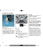 Предварительный просмотр 132 страницы Renault Vel Satis Driver'S Handbook Manual