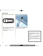 Предварительный просмотр 168 страницы Renault Vel Satis Driver'S Handbook Manual