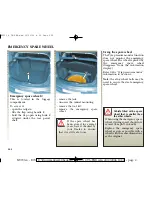 Предварительный просмотр 186 страницы Renault Vel Satis Driver'S Handbook Manual