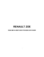 Preview for 41 page of Renault ZOE 2013 Technician Manual