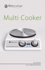 Renaware Multi Cooker Use & Care Manual preview