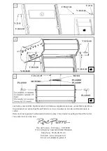 Preview for 2 page of Rene Pierre GAMME CAFE Assembly Instructions