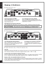 Предварительный просмотр 12 страницы Renegade REN 1100 S User Manual