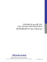 Preview for 28 page of Renesas BP-272 User Manual