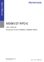 Preview for 3 page of Renesas Emulation Pod M306V2T-RPD-E User Manual