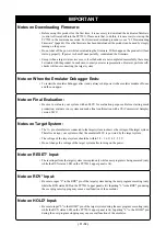 Предварительный просмотр 13 страницы Renesas Emulation Pod M30830T-EPB User Manual