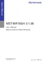 Preview for 3 page of Renesas Emulator System M3T-MR100 User Manual