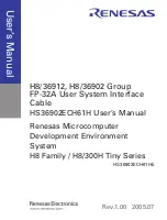 Предварительный просмотр 3 страницы Renesas FP-32A User Manual