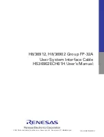 Предварительный просмотр 37 страницы Renesas FP-32A User Manual