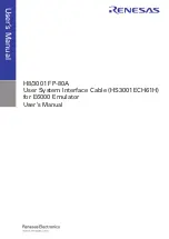 Предварительный просмотр 3 страницы Renesas FP-80A User Manual