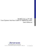 Предварительный просмотр 30 страницы Renesas H8/3802 User Manual