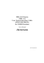 Renesas H8S/2214 Series User Manual предпросмотр