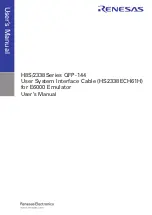 Предварительный просмотр 3 страницы Renesas H8S/2338 Series User Manual