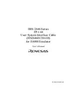 Renesas H8S/2646 Series User Manual preview