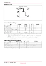 Preview for 2 page of Renesas HD74CBT1G125 Specifications