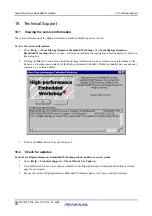 Предварительный просмотр 405 страницы Renesas High-performance Embedded Workshop V.4.05 User Manual