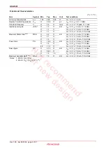 Предварительный просмотр 2 страницы Renesas HSG1001 Specification Sheet