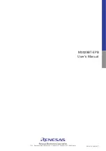 Предварительный просмотр 88 страницы Renesas M3028BT-EPB User Manual