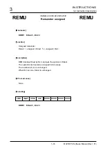 Предварительный просмотр 134 страницы Renesas M32R-FPU Software Manual